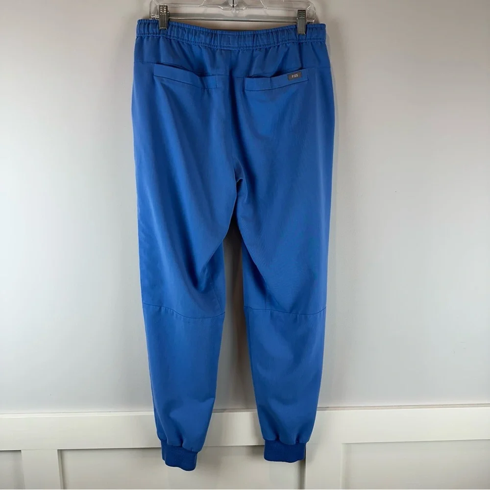 Figs Men’s Blue Tansen Jogger Medical Nursing Scrub Pants Size Medium